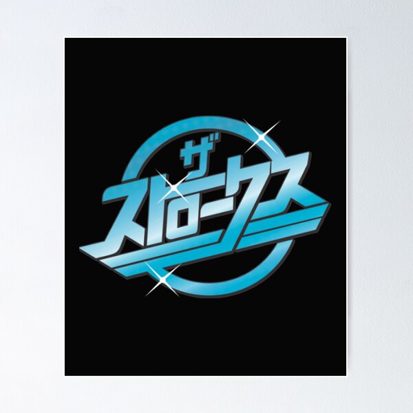 Le logo de Strokes Japon Poster