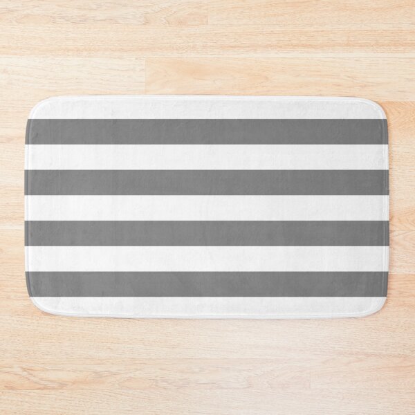 Item preview, Gray and White Horizontal Stripes designed and sold by starrylite.