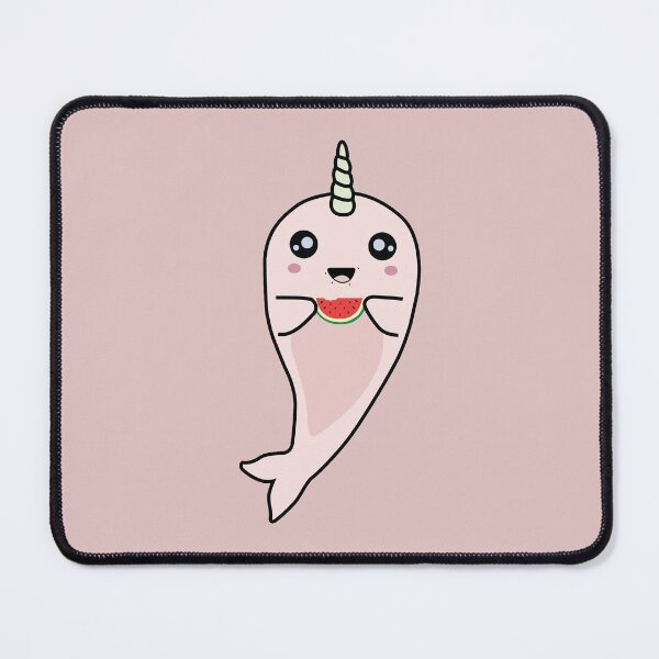 Item preview, Baby Narwhal eating watermelon designed and sold by SKdarealshop.