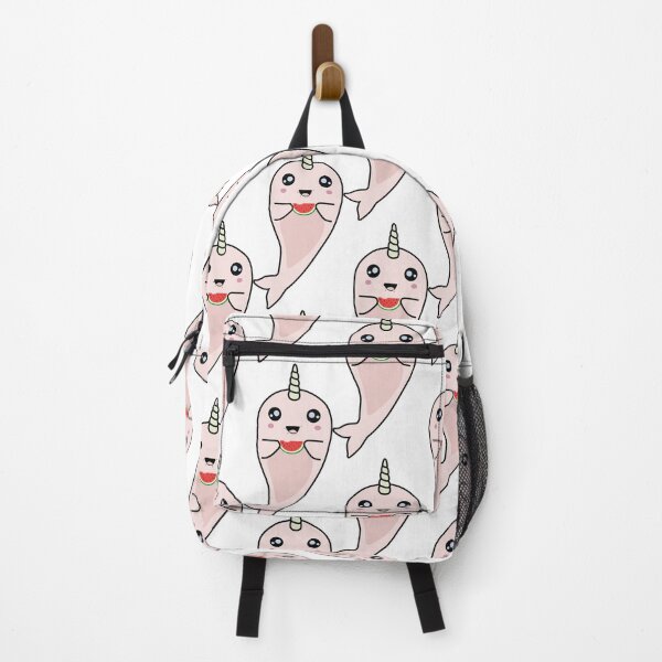Vista previa del artículo con la obra «Bebé narval comiendo sandía», diseñado y vendido por SKdarealshop.