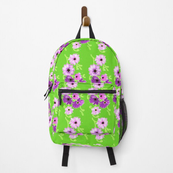 Item preview, Daisey trails , on bright green designed and sold by Faerieglen.