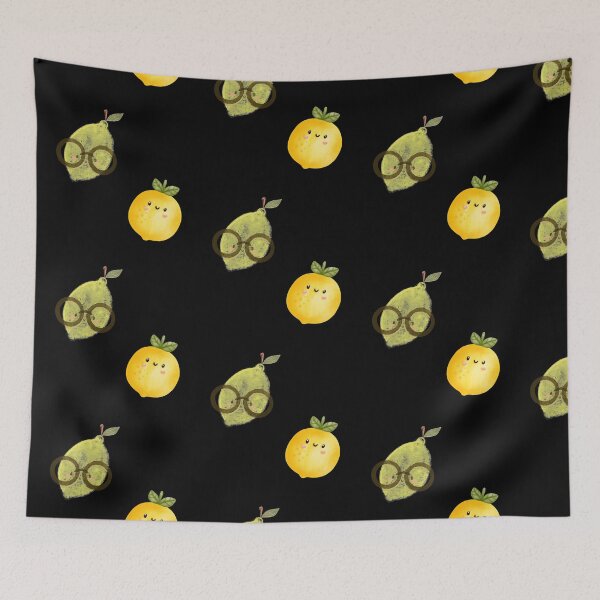 Item preview, Handpainted  lemon with glasses designed and sold by PF-creations.