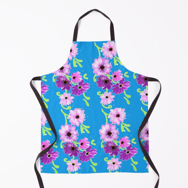 Item preview, Daisey trails , on bright blue designed and sold by Faerieglen.