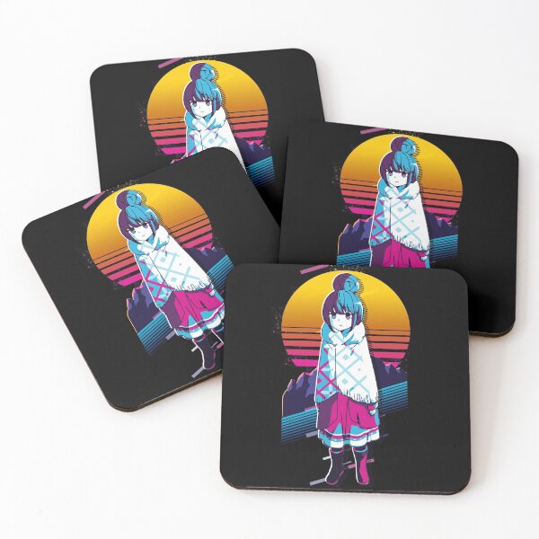 Item preview, Rin - Laid Back Camp *80s retro* designed and sold by MyRetroArt.