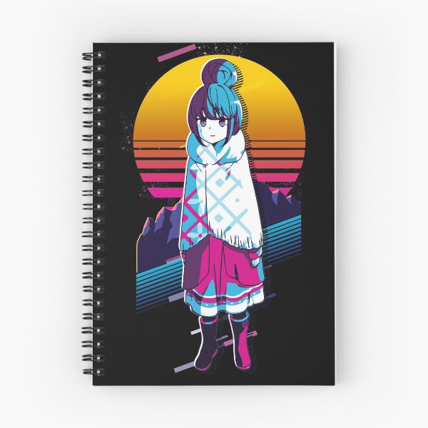 Item preview, Rin - Laid Back Camp *80s retro* designed and sold by MyRetroArt.