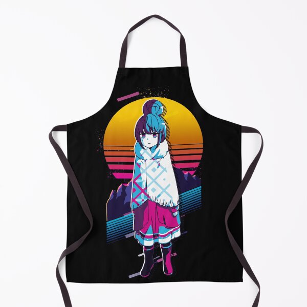 Item preview, Rin - Laid Back Camp *80s retro* designed and sold by MyRetroArt.