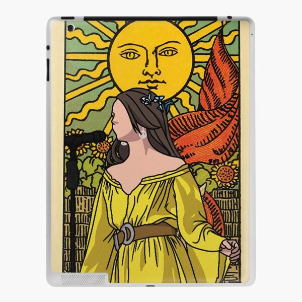 Tarot Card - The Sun Poster iPad Skin