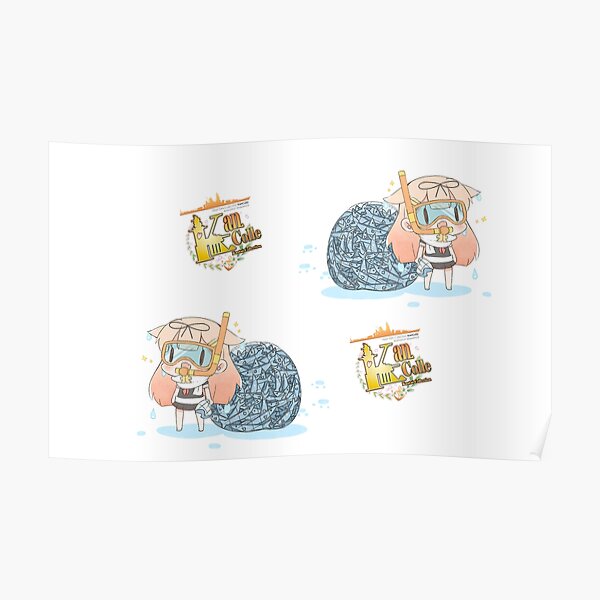 "Chibi Kancolle" Poster for Sale by Animeager | Redbubble