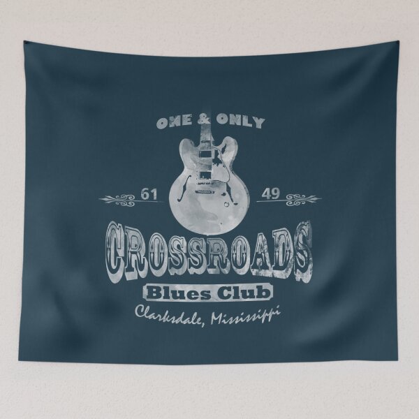 Item preview, White Crossroads Blues Club designed and sold by KaioJorge.