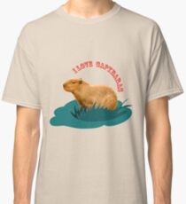 I love capybaras Classic T-Shirt