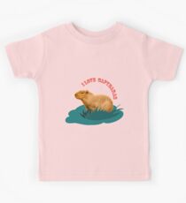 I love capybaras Kids Tee