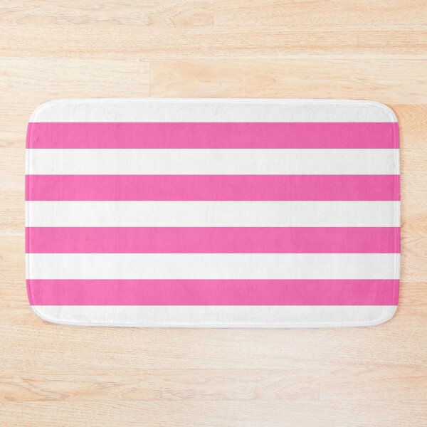 Item preview, Hot Pink and White Horizontal Stripes designed and sold by starrylite.