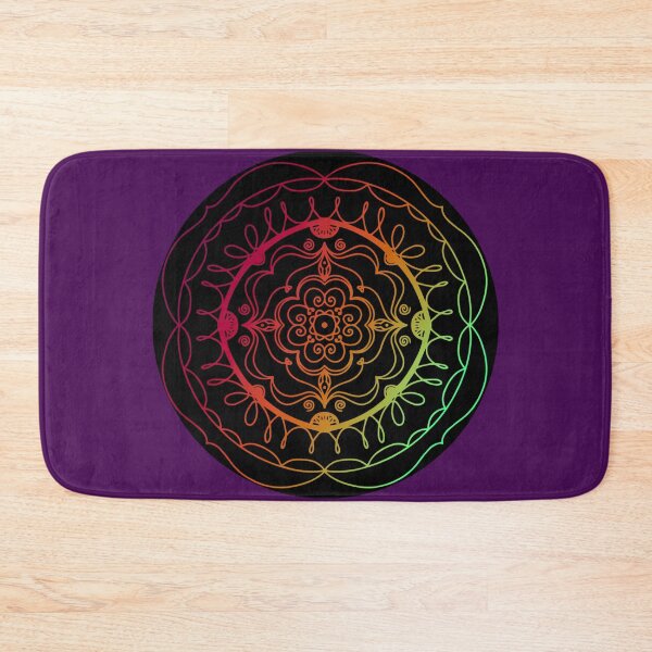 Item preview, Colorful Mandala Boho Art designed and sold by Ruby Jackson.