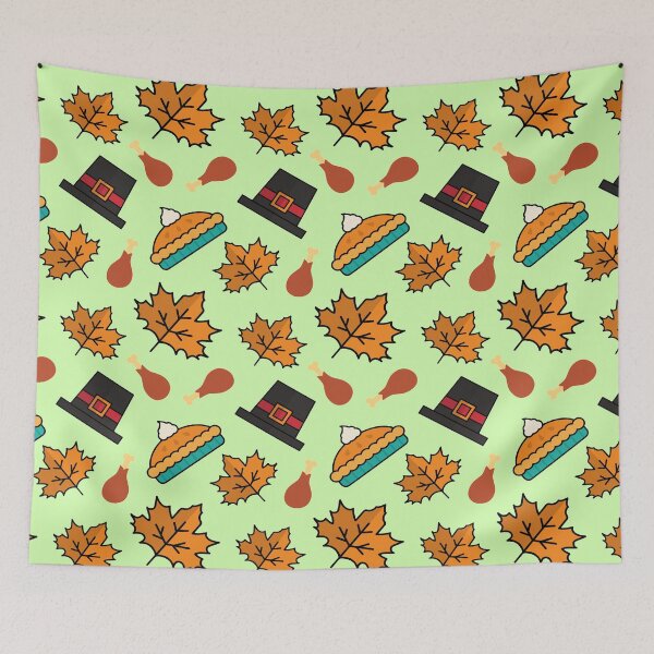 Item preview, Cute Thanksgiving Turkey Patterns Holiday Turkey Day designed and sold by chetan786.