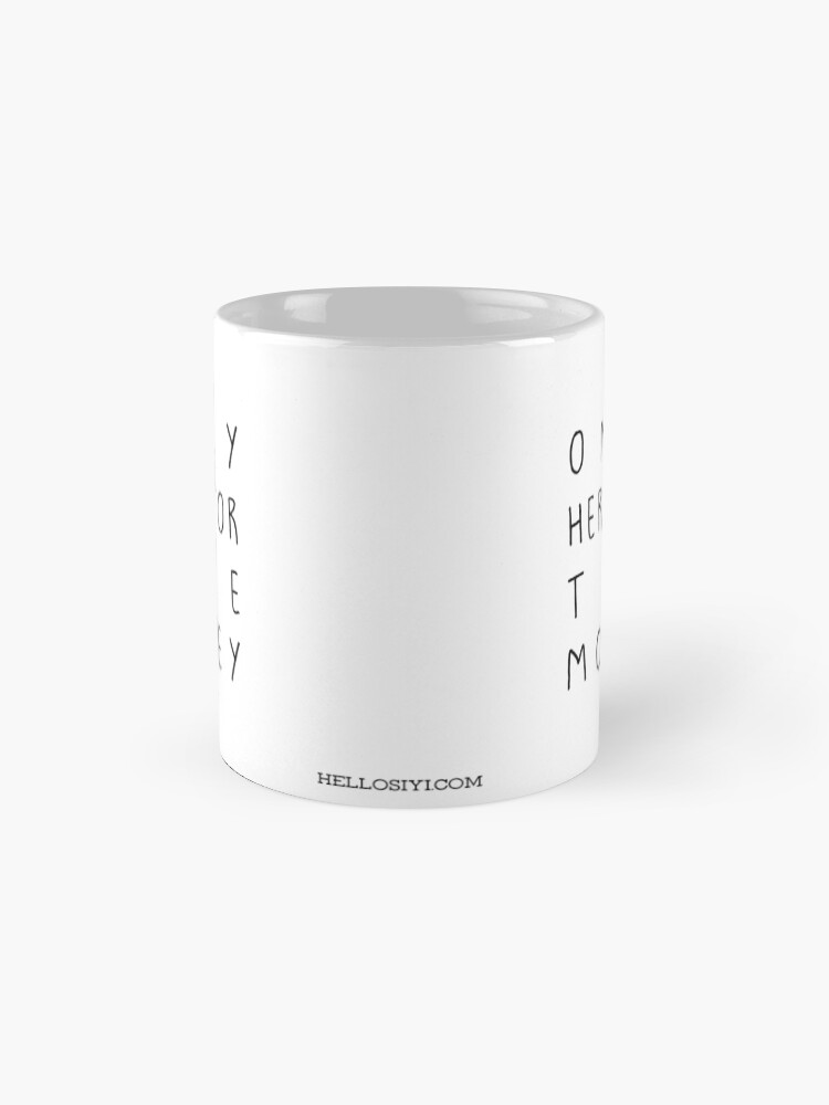 Alternate view of Only here for the money Mug Mug