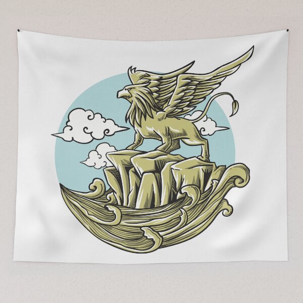 Item preview, The Mighty Griffin designed and sold by Vector Scout Lab.