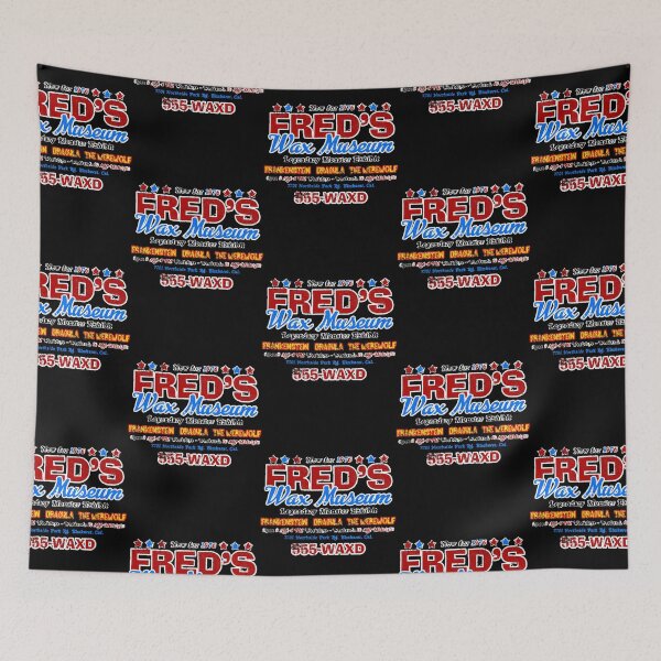Item preview, Freds Wax Museum, from the original Monster Squad distressed  designed and sold by vuthienduy.