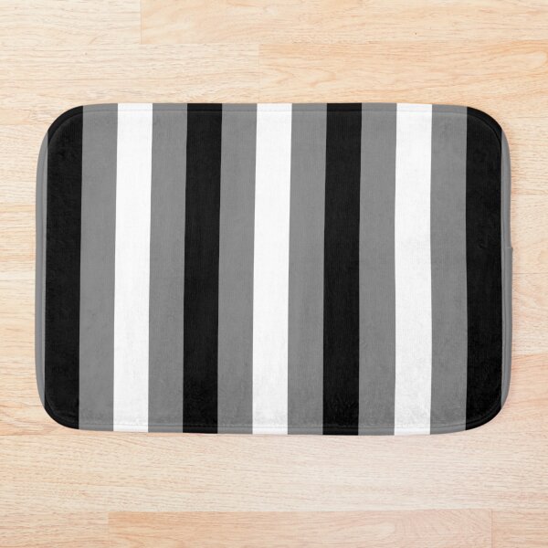 Item preview, Black, White and Gray Vertical Stripes designed and sold by starrylite.