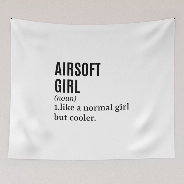 Item preview, Airsoft Girl - Airsoft Player Funny Quote designed and sold by MountainD.