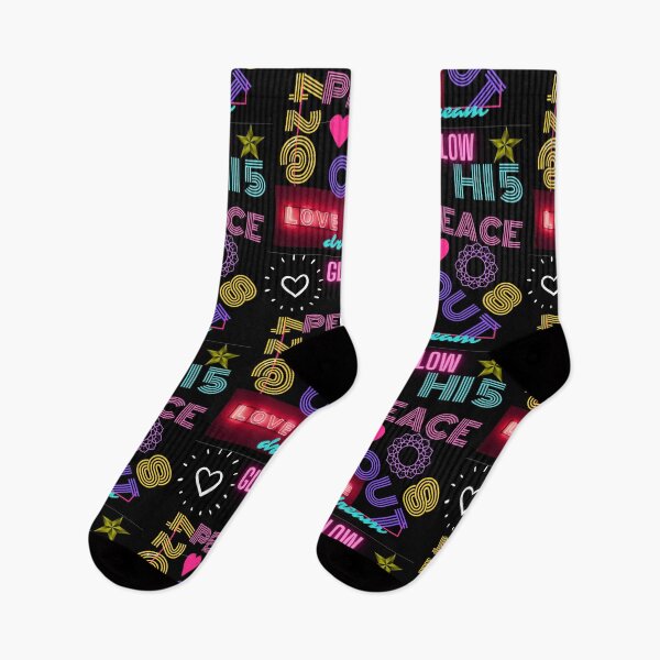 Item preview, Love Happiness and Joy, Peace out, Hi 5, Happy Merch, Glow, Dream, Happy, good Vibes, Star Light designed and sold by Ruby Jackson.