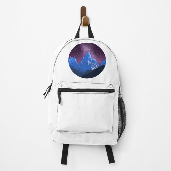 Item preview, Blue Mountain Scape Star Filled Sky designed and sold by BlossomsGalaxy.
