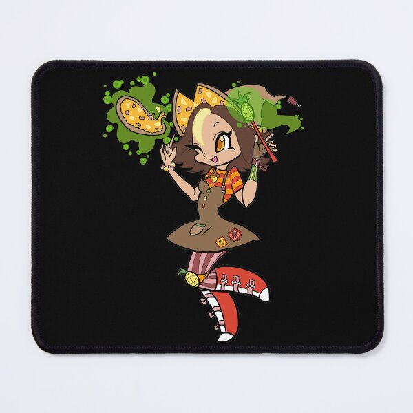 Item preview, Hawaiian Pizza Witch (Fall Colors Version) designed and sold by SailorNoots.