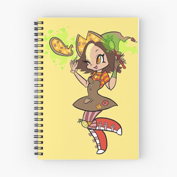 Item preview, Hawaiian Pizza Witch (Fall Colors Version) designed and sold by SailorNoots.