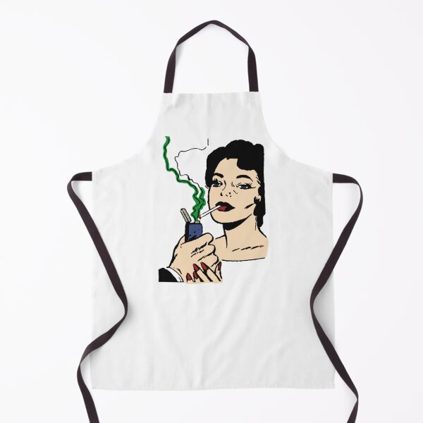 Item preview, Vintage smoking girl pop art designed and sold by S33B3YOND.