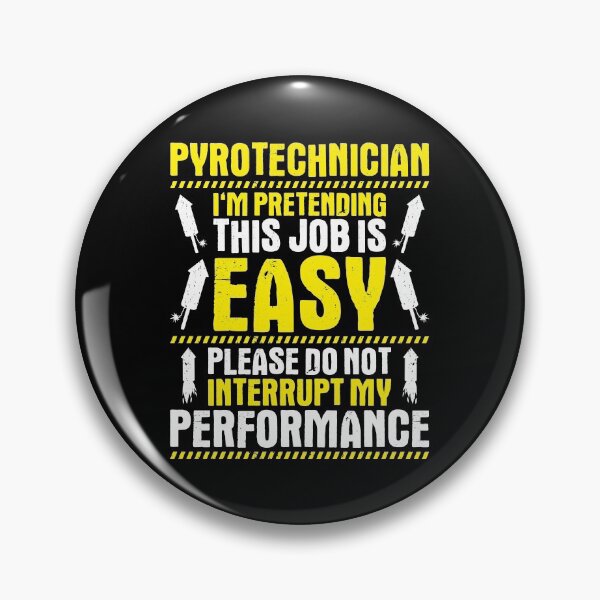Item preview, Pyrotechnician Fireworks Pyrotechnist Pyrotechnics designed and sold by Krautshirts.