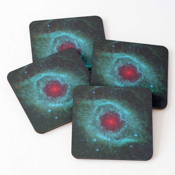 Item preview, Helix Nebula / infrared image from NASA Spitzer Space Telescope designed and sold by wild.geranium.design.