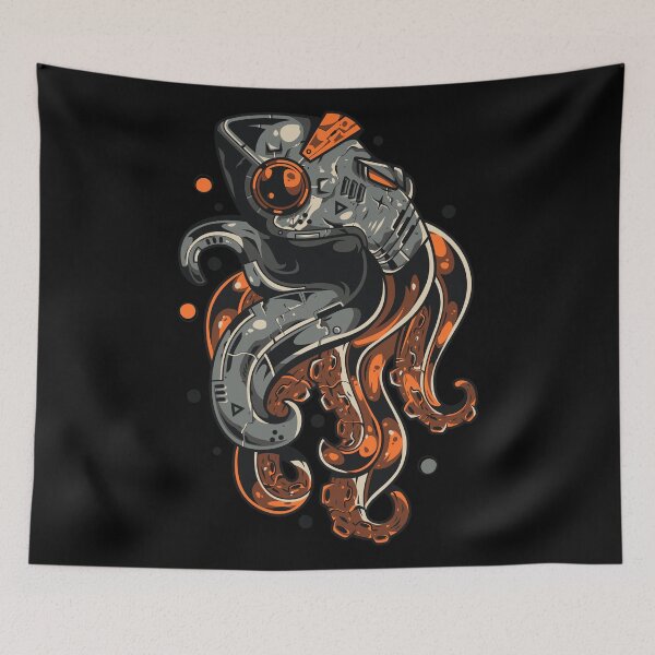 Item preview, Mechanical Octopus designed and sold by Vector Scout Lab.