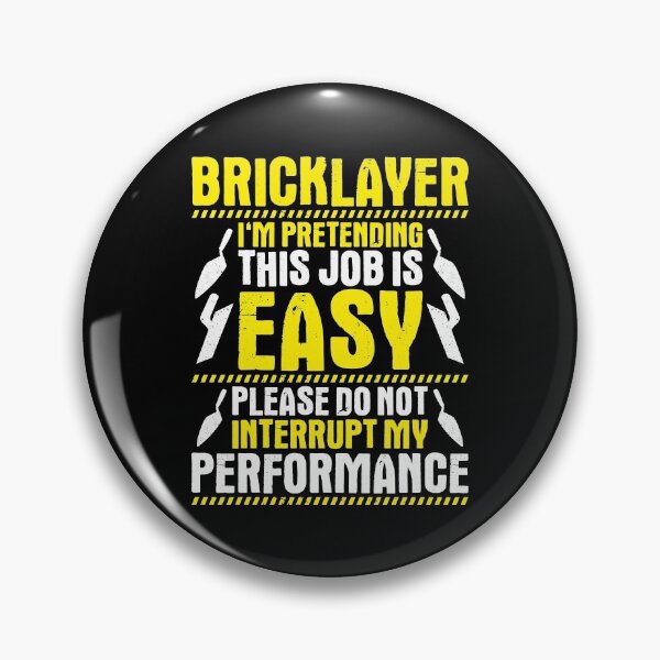 Item preview, Bricklayer Mason Brickmason Blockmason designed and sold by Krautshirts.