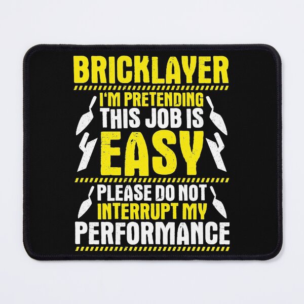 Item preview, Bricklayer Mason Brickmason Blockmason designed and sold by Krautshirts.