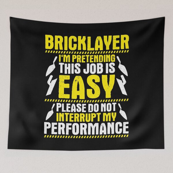 Item preview, Bricklayer Mason Brickmason Blockmason designed and sold by Krautshirts.