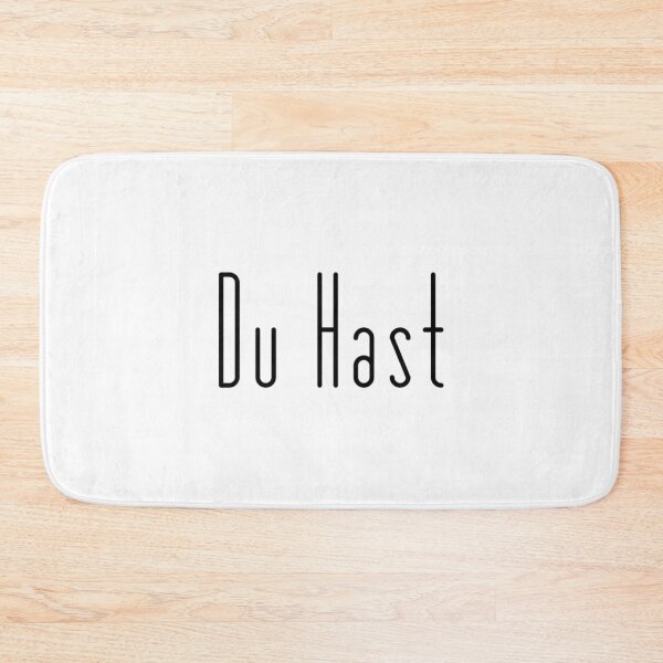 Item preview, Du Hast designed and sold by IslamSlimani.