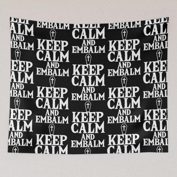 Item preview, Keep Calm And Embalm Embalmer Funeral Death Gift  designed and sold by vuthienduy.