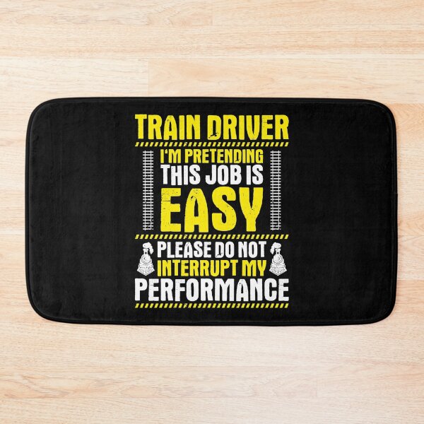 Item preview, Train Driver Railroad Engineer Locomotive Engineer designed and sold by Krautshirts.