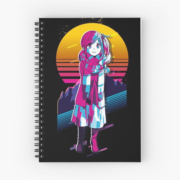 Item preview, Aoi - Laid Back Camp *80s retro* designed and sold by MyRetroArt.
