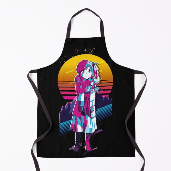 Item preview, Aoi - Laid Back Camp *80s retro* designed and sold by MyRetroArt.