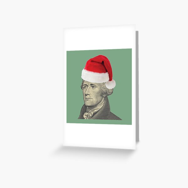 Item preview, Alexander Hamilton Christmas designed and sold by imaginedworlds.