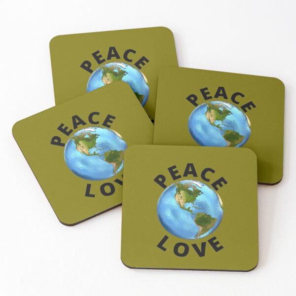 Item preview, Peace and Love For Planet Earth designed and sold by Rell1970.