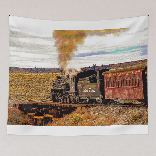 Item preview, Cumbres-Toltec Narrow Gauge Steam Engine, New Mexico designed and sold by William E Lopez.