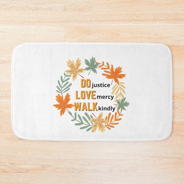 Item preview, DO justice, LOVE mercy, WALK kindly designed and sold by CheekyGrace.