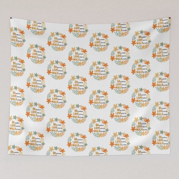 Item preview, DO justice, LOVE mercy, WALK kindly designed and sold by CheekyGrace.