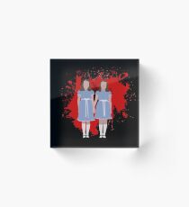 Shining Twins Acrylic Block