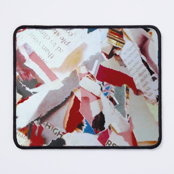 Item preview, Paper Shredded Collage Abstract Art designed and sold by Ruby Jackson.