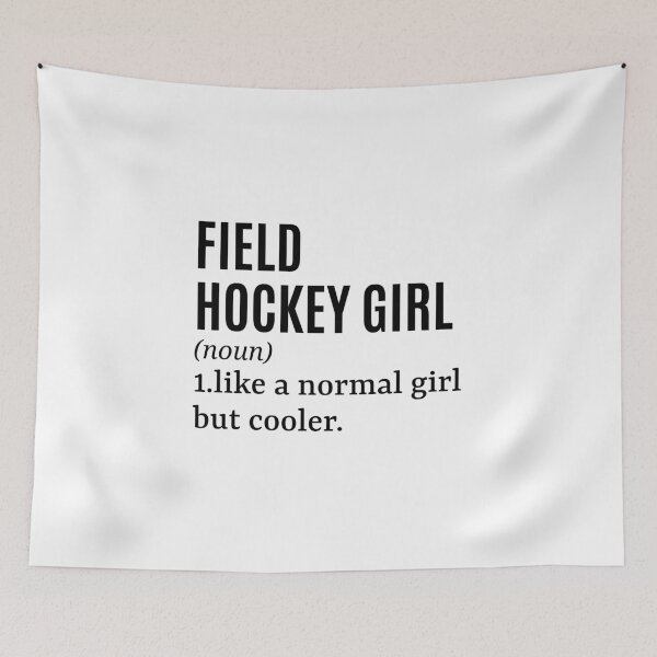 Item preview, Hockey Girl - Hockey Player Funny Quote designed and sold by MountainD.