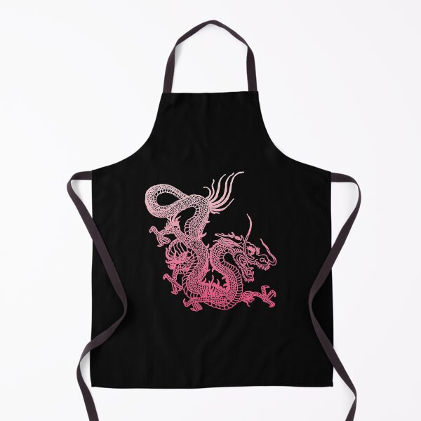 Item preview, Pink Chinese Dragon Asian Tradition Tattoo Style designed and sold by dotrucvan27.