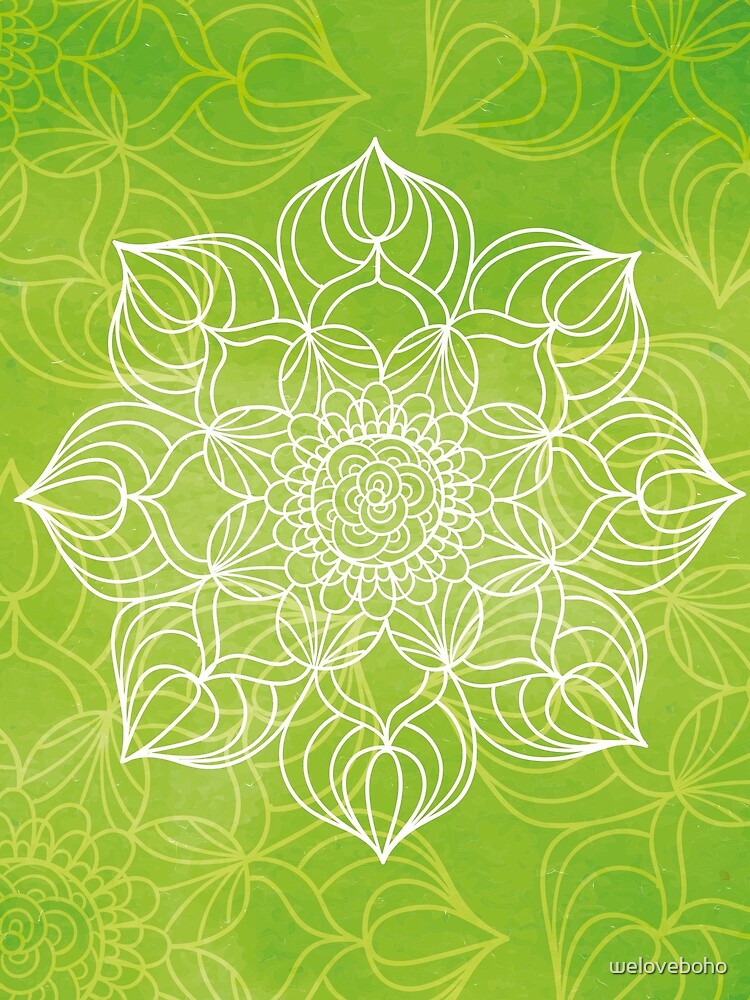 Lime mandala de weloveboho