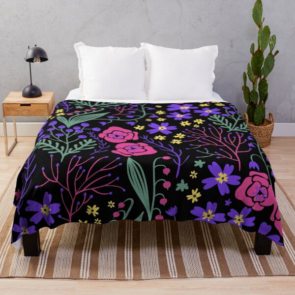 Item preview, floral multicolor pattern designed and sold by cutecrazytshirt.